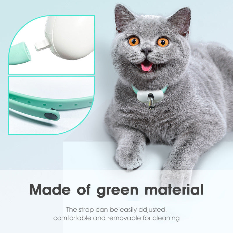 *Free Shipping Automatic Smart Laser Teasing Cat Collar Electric USB  Charging Toys