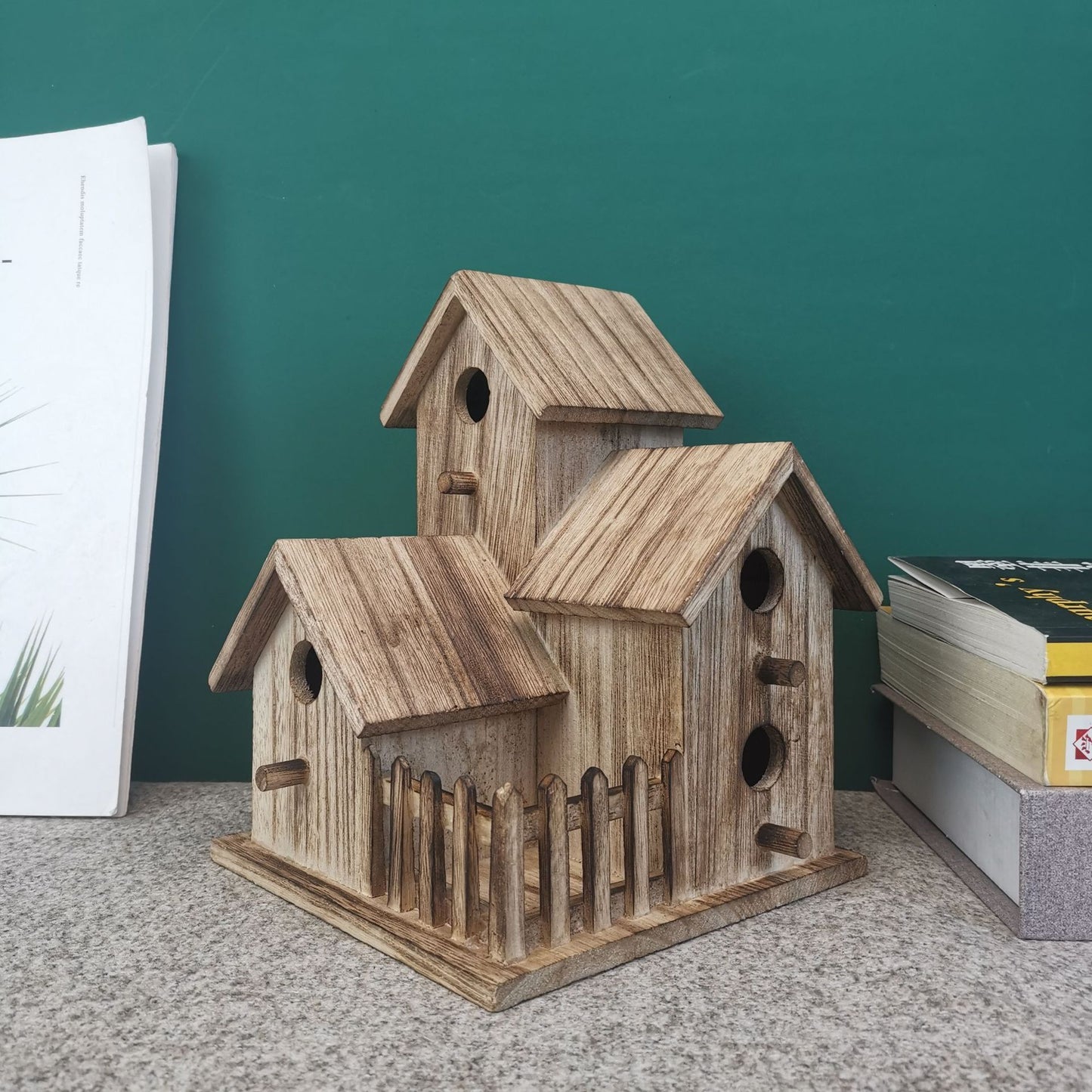 Creative Wooden Birdhouse Supply Diy Kit
