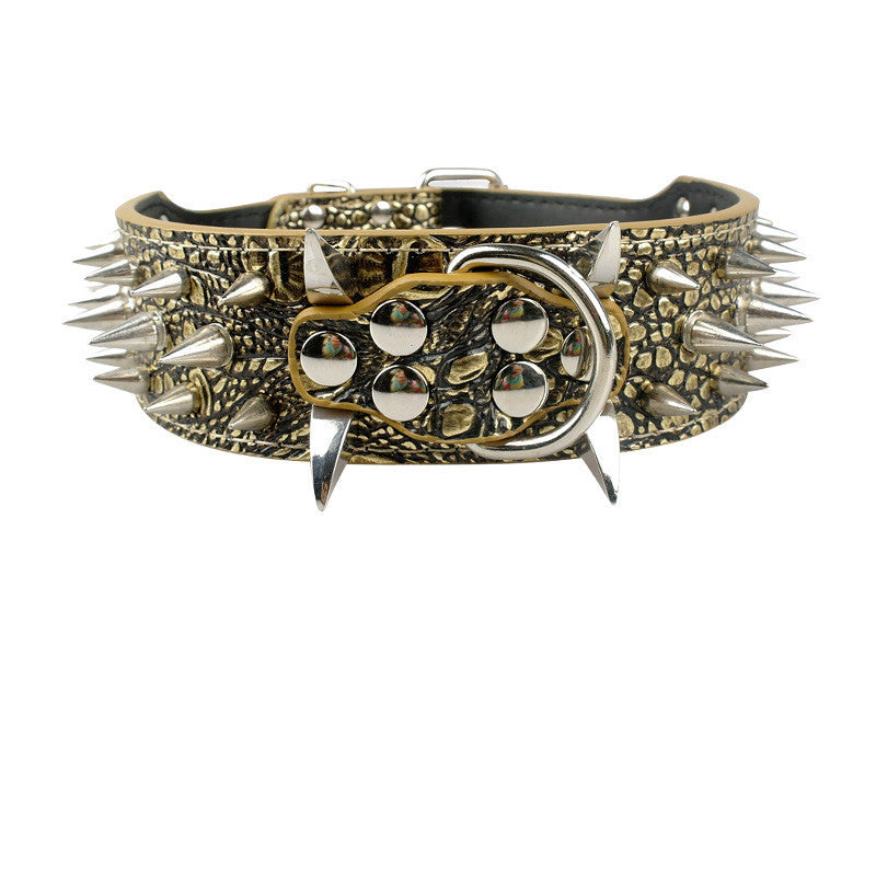 Dog Collar Pit Bull Cathrow Rivet Chain