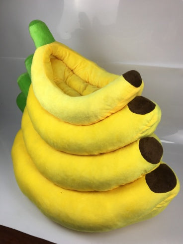 Washable Pet Banana Kennel Pet Pad/Bed
