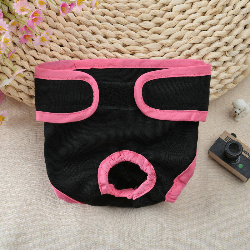 Dog Shorts Puppy Physiological Diapers Waterproof Adjustable