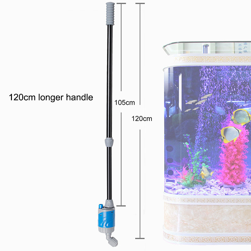Electric Water Replenishment Suction Fish Pond Cleaning Tool