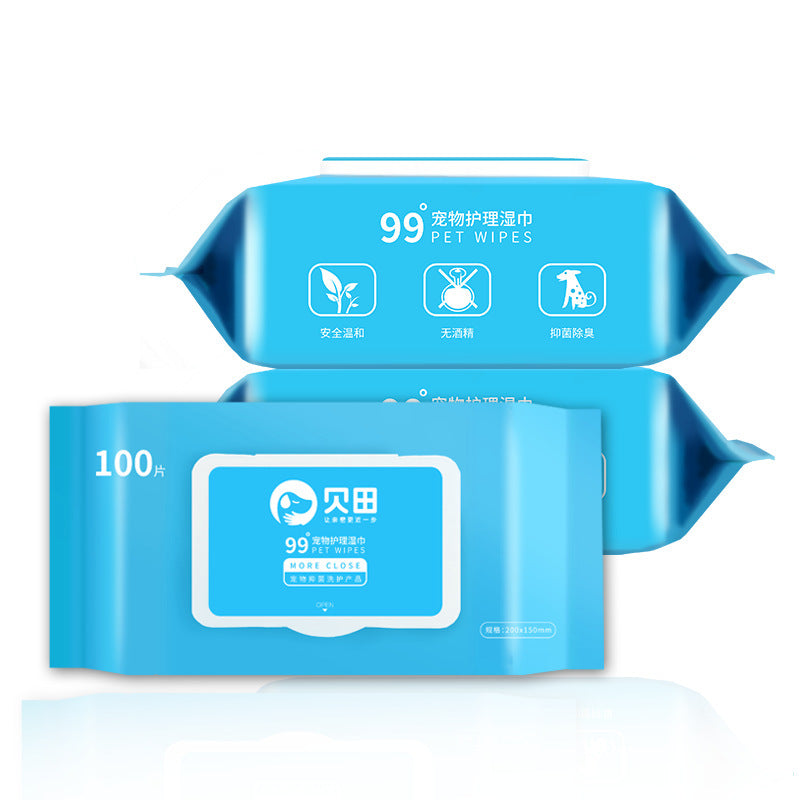 Dogs And Cats To Remove Tears Supplies Pet Wipes