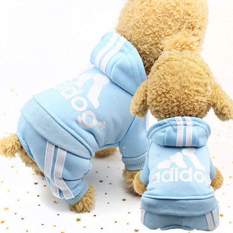 Dog Clothes Teddy Bichon Hiromi Winter Clothes Thickened Pet Clothes Cute