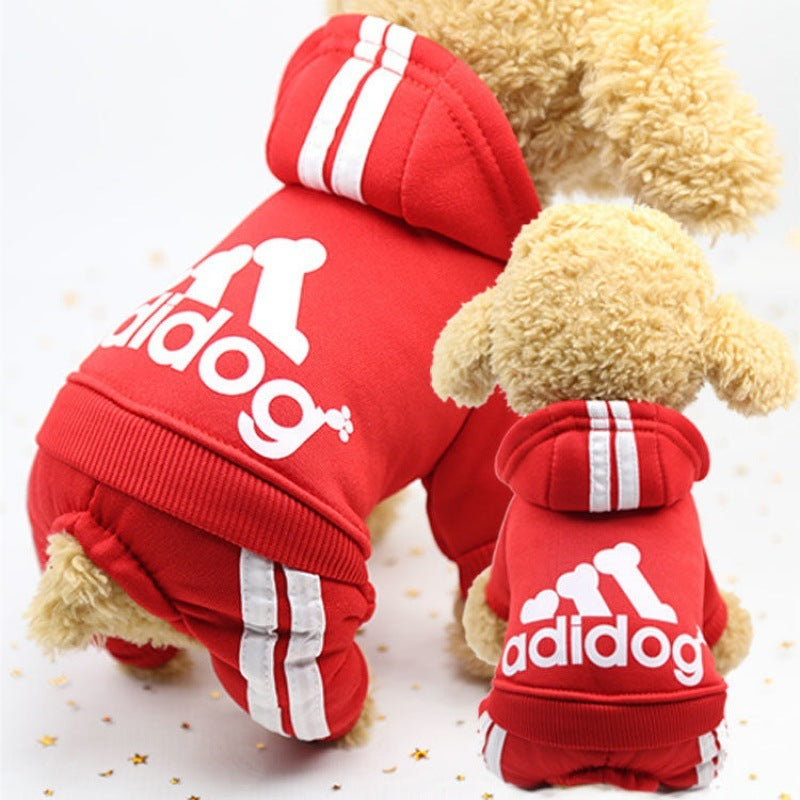 Dog Clothes Teddy Bichon Hiromi Winter Clothes Thickened Pet Clothes Cute