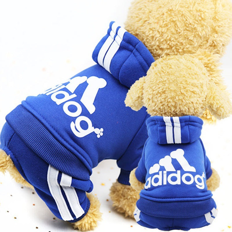 Dog Clothes Teddy Bichon Hiromi Winter Clothes Thickened Pet Clothes Cute