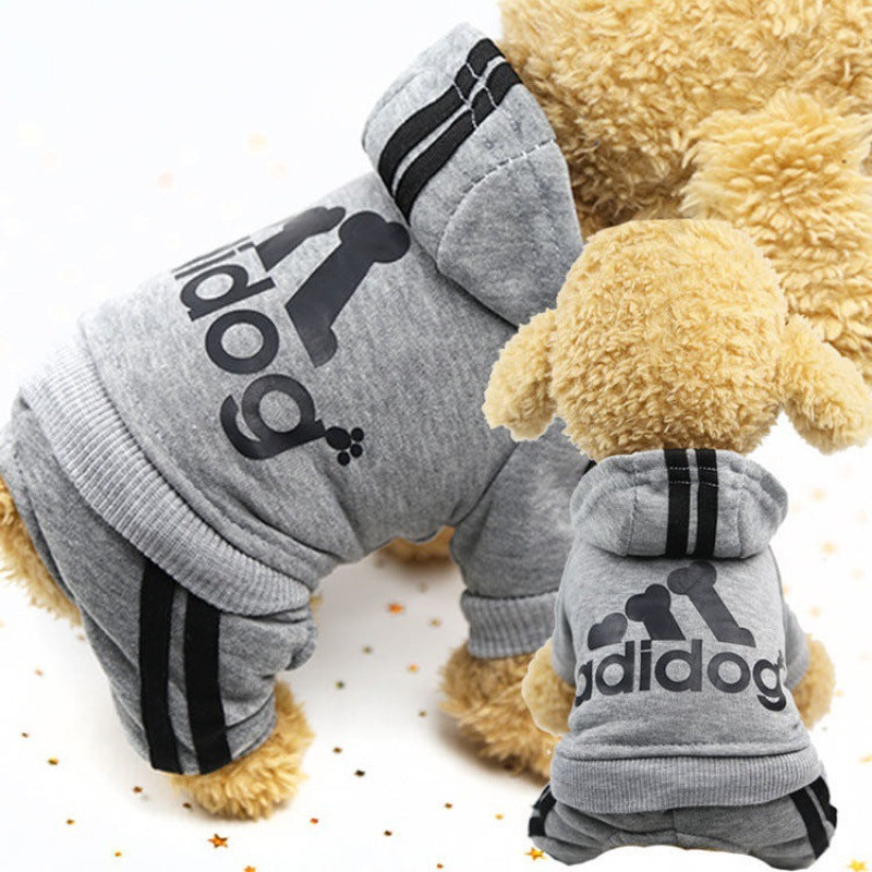 Dog Clothes Teddy Bichon Hiromi Winter Clothes Thickened Pet Clothes Cute
