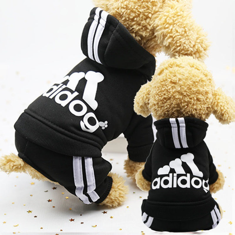 Dog Clothes Teddy Bichon Hiromi Winter Clothes Thickened Pet Clothes Cute