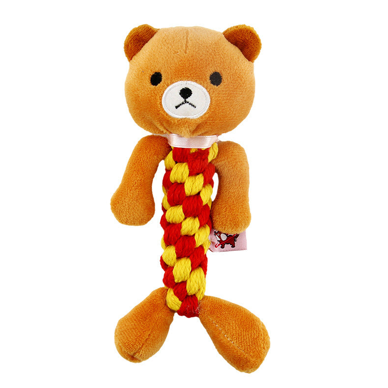 Cute Pet Molar Bite Resistance Training Toy