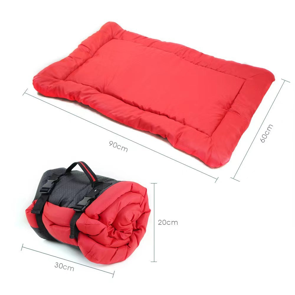 Outdoor Dog Bed Portable Camping Travel Dog Bed Waterproof Non-Slip Machine Washable For Small Medium And Large Dog And Cat