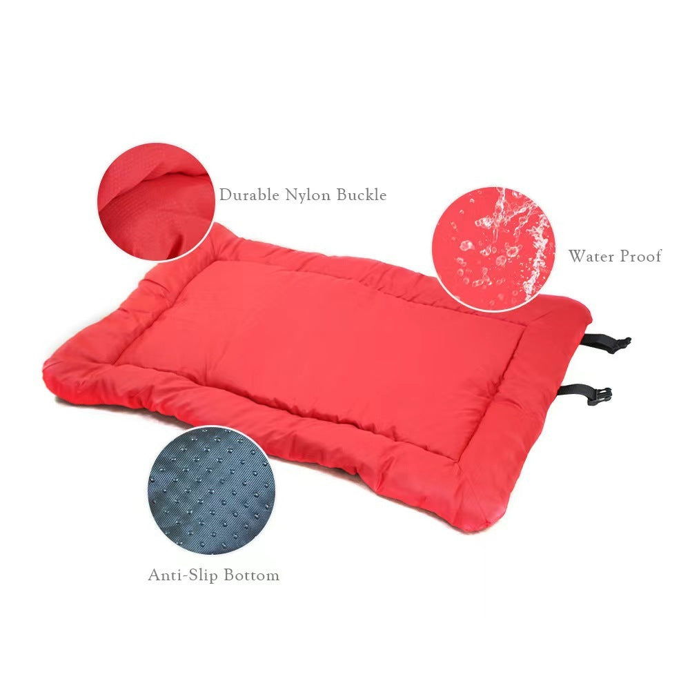 Outdoor Dog Bed Portable Camping Travel Dog Bed Waterproof Non-Slip Machine Washable For Small Medium And Large Dog And Cat