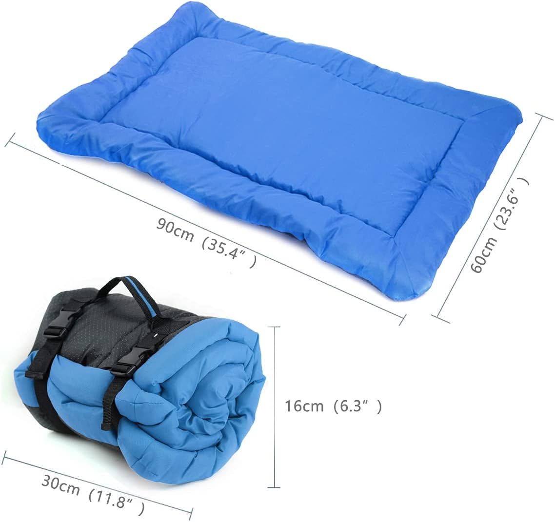 Outdoor Dog Bed Portable Camping Travel Dog Bed Waterproof Non-Slip Machine Washable For Small Medium And Large Dog And Cat