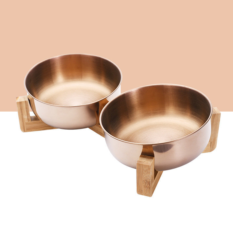 Neck Guard Stainless Steel Pet Bowl