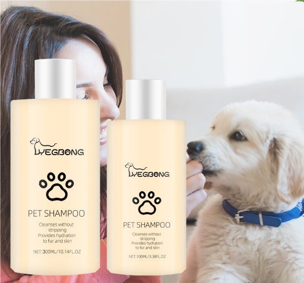 Pet Shampoo Mild And Clean Pet Cat And Dog Hair Soft And Unknotted Shampoo