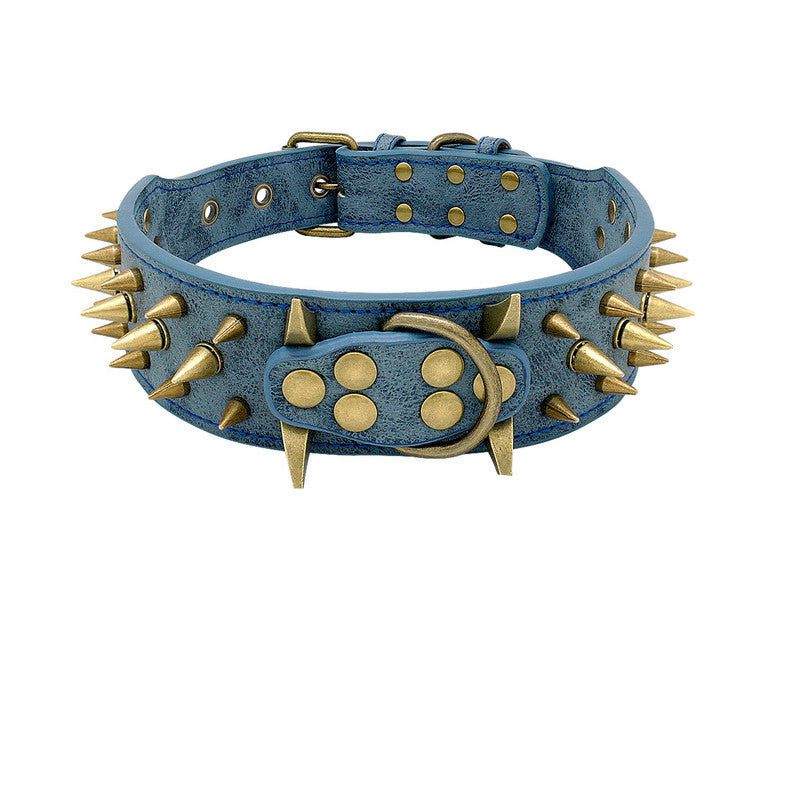 Dog Collar Pit Bull Cathrow Rivet Chain