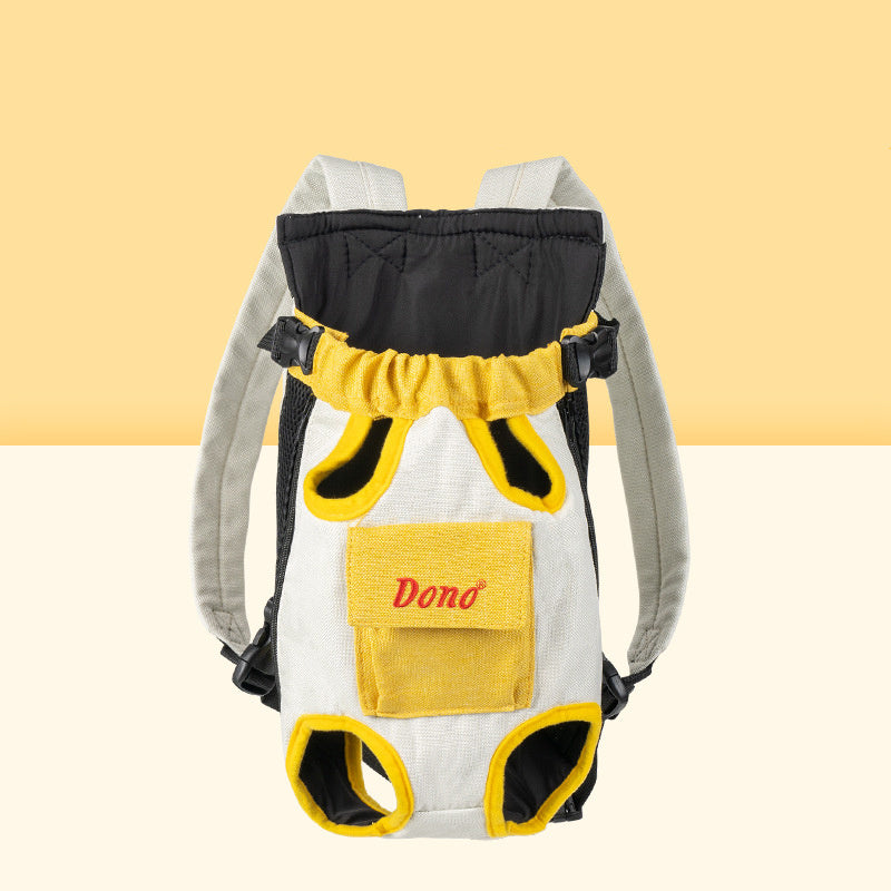 Puppy/Kitten Travel Chest Bag Front Carrier Breathable Cute New Portable Backpack Cross Shoulder Strap