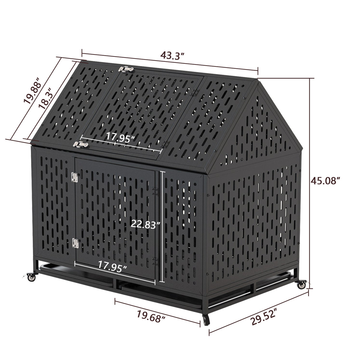 45inch Heavy Duty Dog Crate