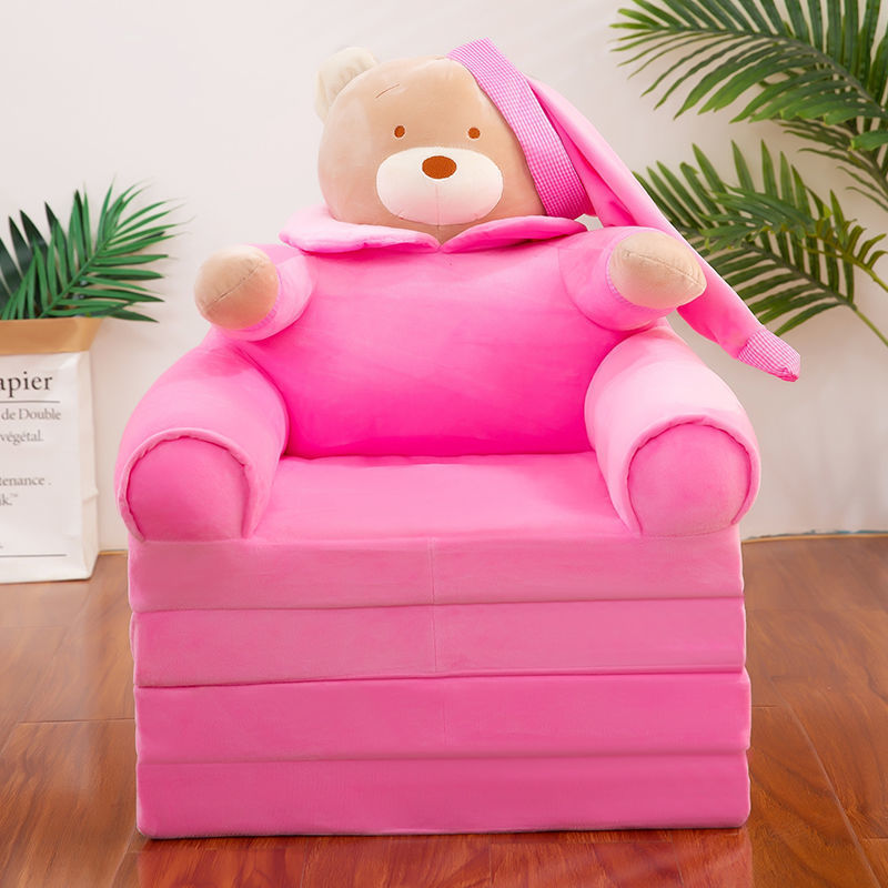 Cat/Dog Folding Sofa Cartoon Animal Sofa Prince Bear CutePet Sofa Bed/Seat