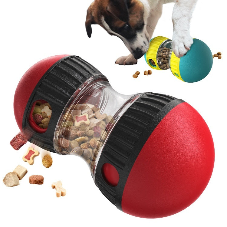 Food Dispensing Dog Toy Tumbler Leaky Food Ball Puzzle Toys Interactive Slowly Feeding Protect Stomach Increase Intelligence
