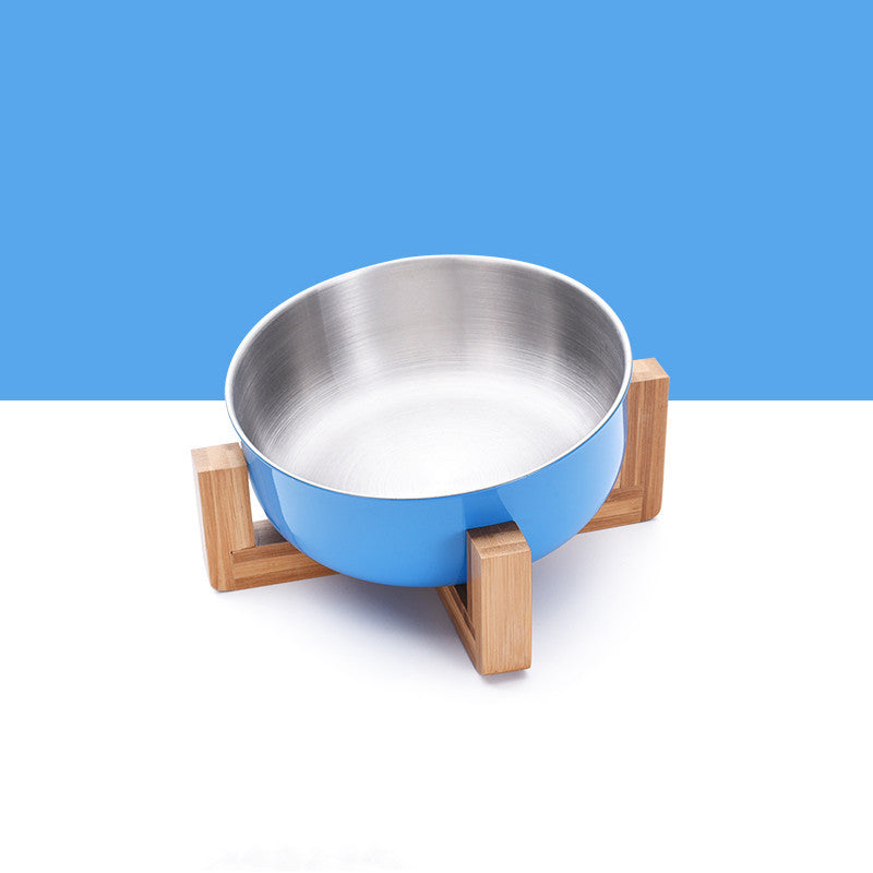 Neck Guard Stainless Steel Pet Bowl