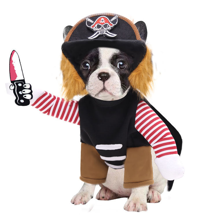 Pirates Pet Dogs Cats Halloween Costumes