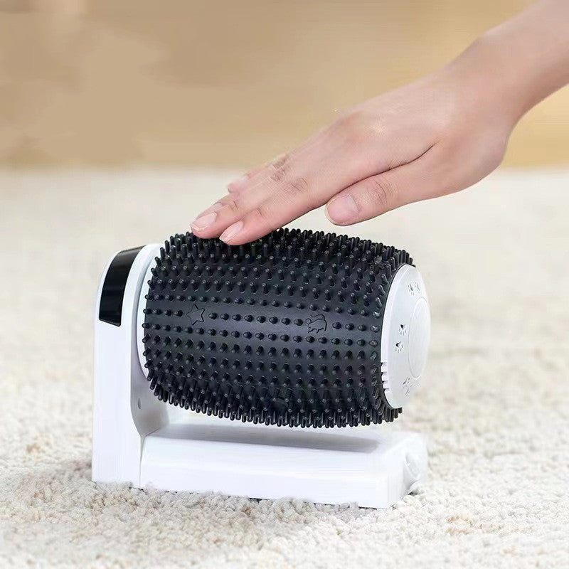 Automatic Self Groomer Wall Corner Brushes Soft Cat Corner Scratcher