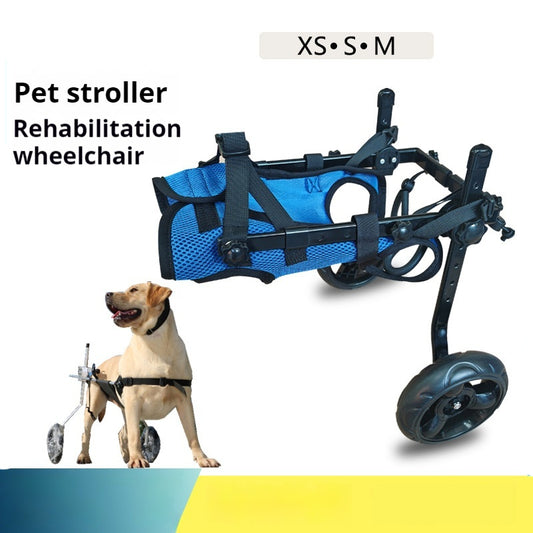 Disabled Walking Assistance Dog Wheelchair