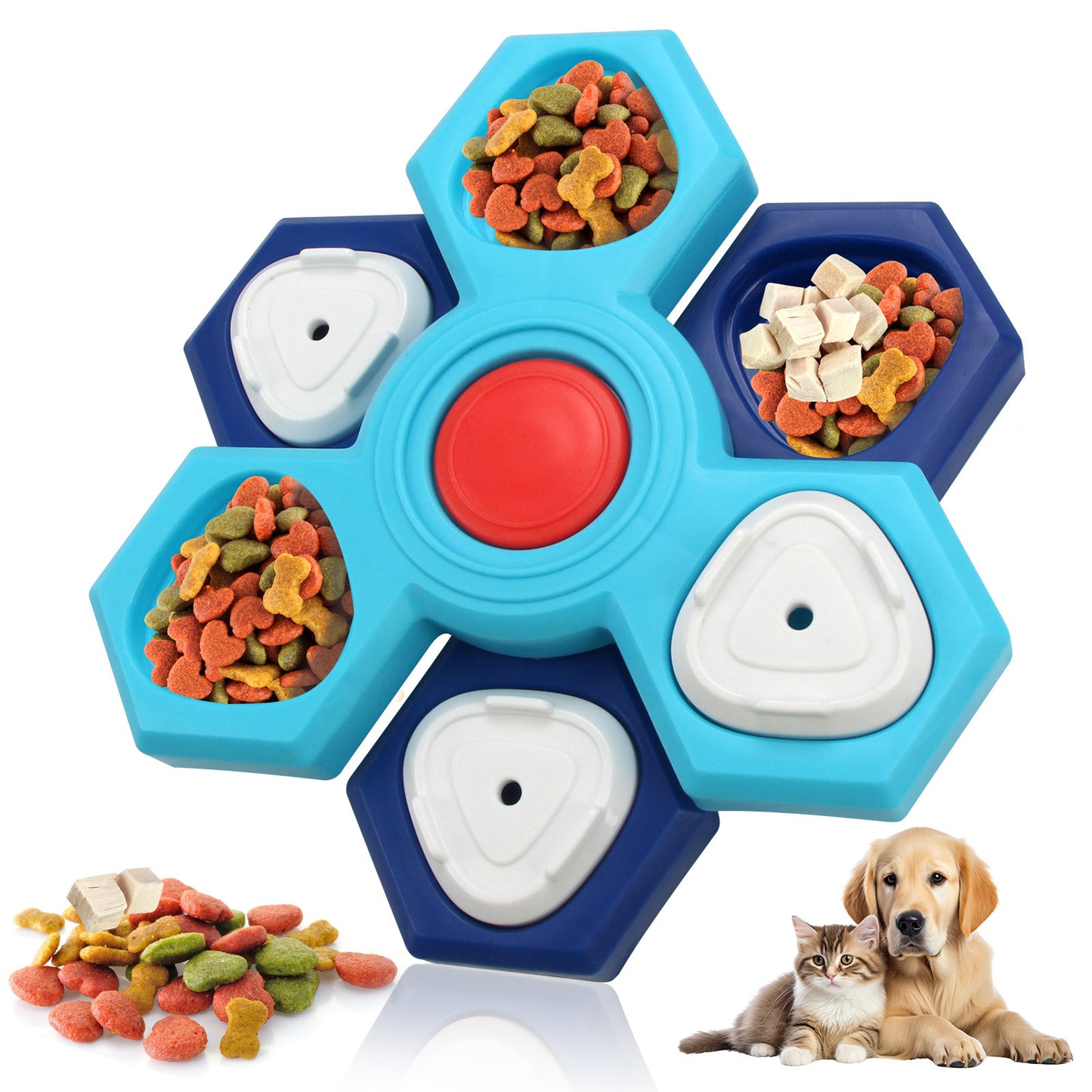 Pet Slow Feeder Bowl