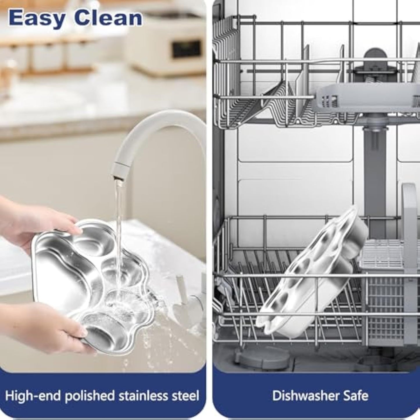 Dog Bowls Slow Feeder Stainless Steel Small Medium Breed Slow Feeding For Fast Eater Dog Dishes To Slow Down Eating Non Slip Dog Food Bowl