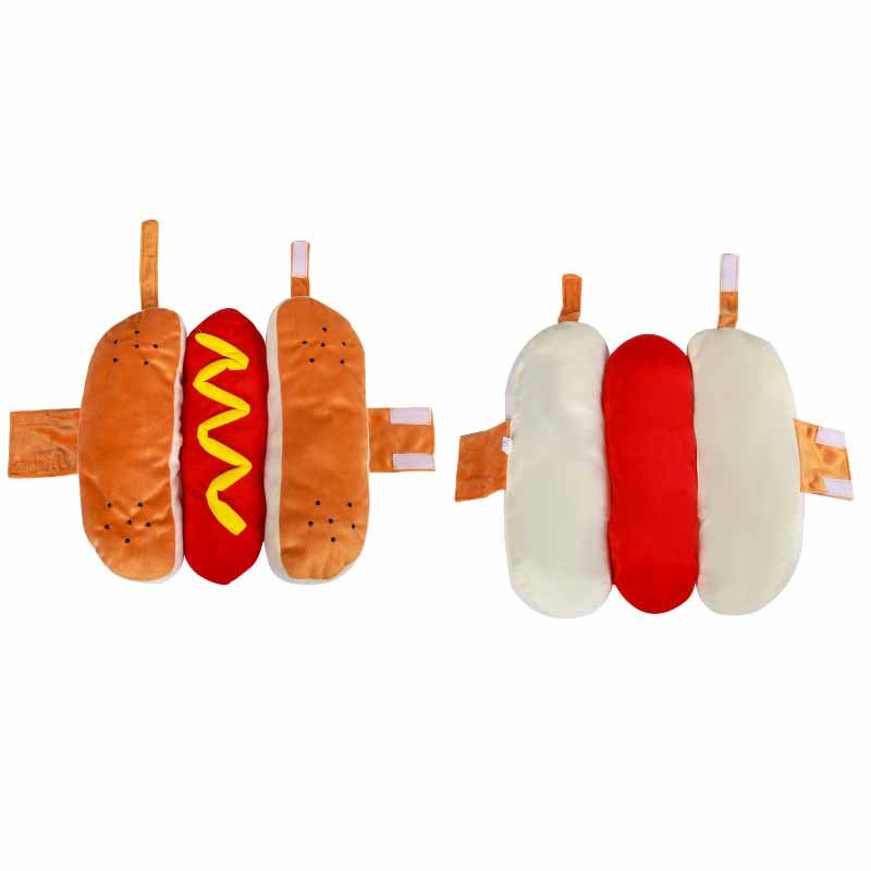 Funny Halloween Costumes For Dogs Clothing Hot Dog Design