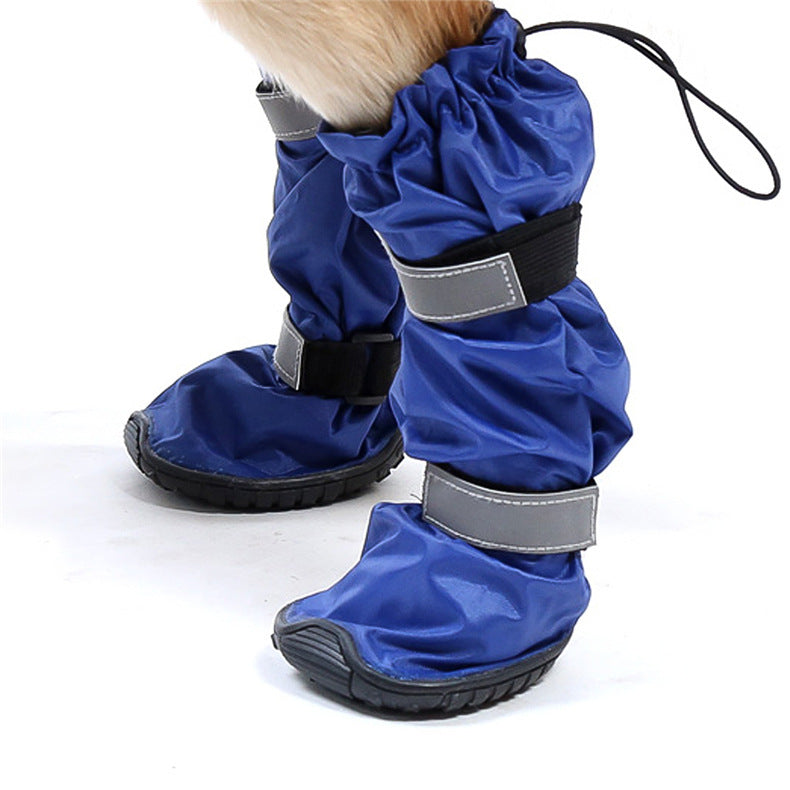 Pet Shoes For Dogs waterproof And Snowproof Rain Boots