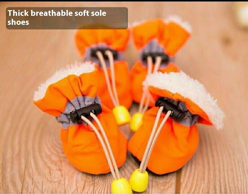 Pet Dog Four Seasons Breathable Soft Bottom Dog Shoes