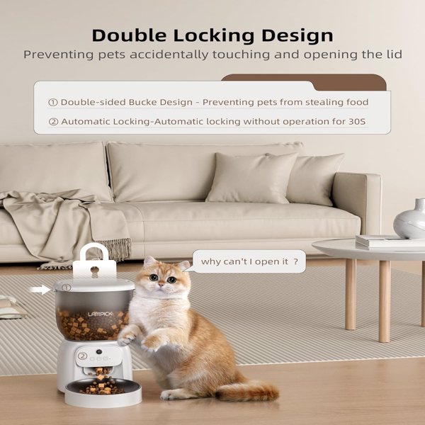 Automatic Cat Feeder With Camera,