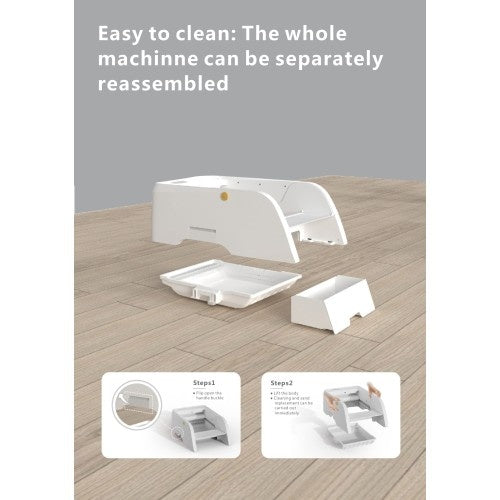 The Smart Litter Box Has A Wide Opening