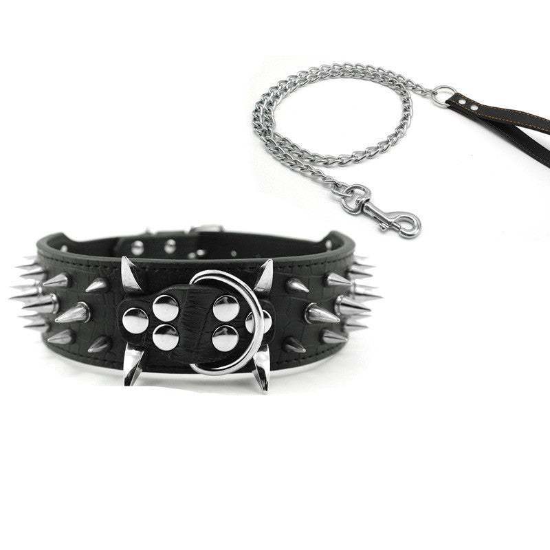 Dog Collar Pit Bull Cathrow Rivet Chain