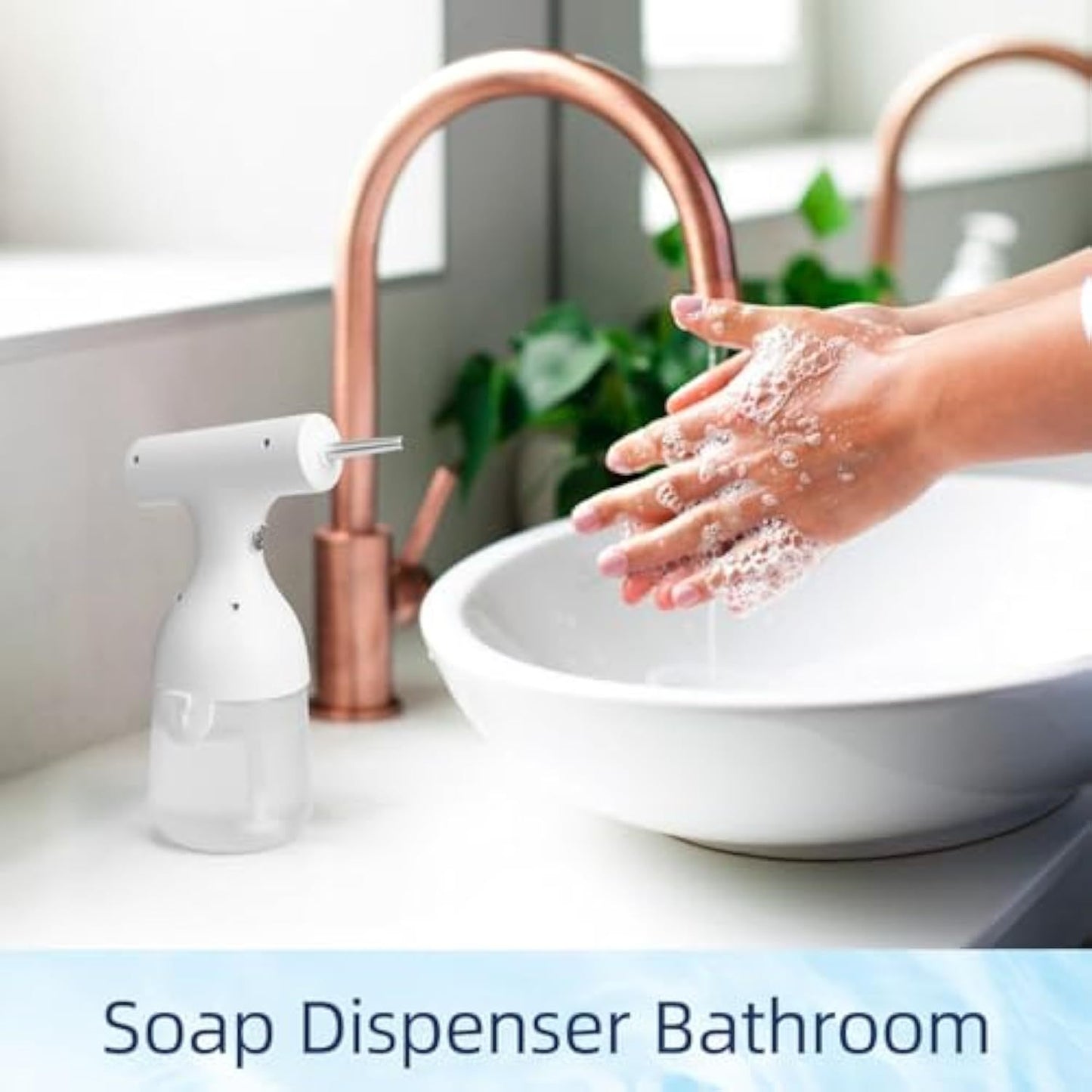 Electric Dog Cleaning Foam Soap Dispenser For Pet Bath Rechargable And USB Cable