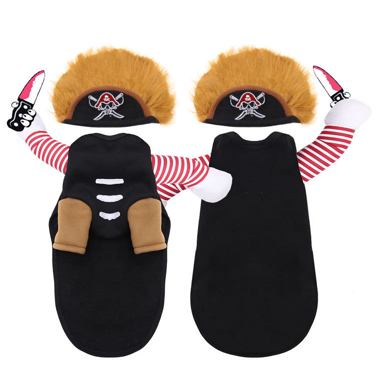 Pirates Pet Dogs Cats Halloween Costumes