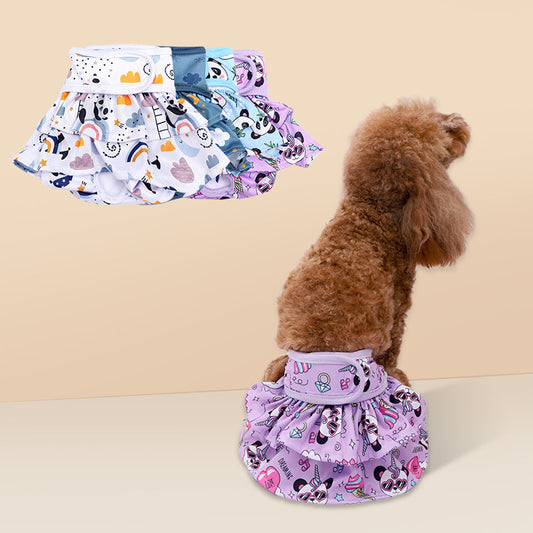 Home Washable Dog Safety Pants Menstrual