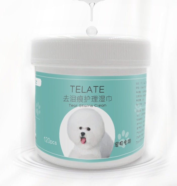 Pet Tear Stain Eye Wipes