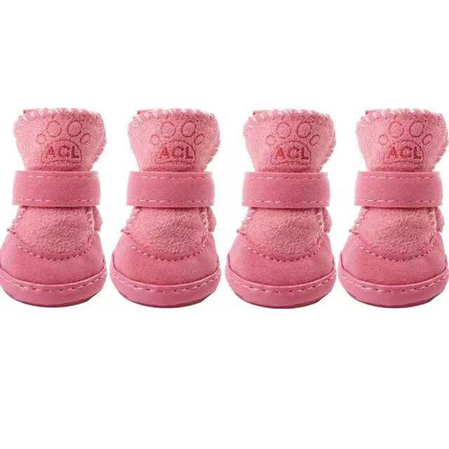 Pet Shoes Cotton Snow Boots Non-slip Bichon