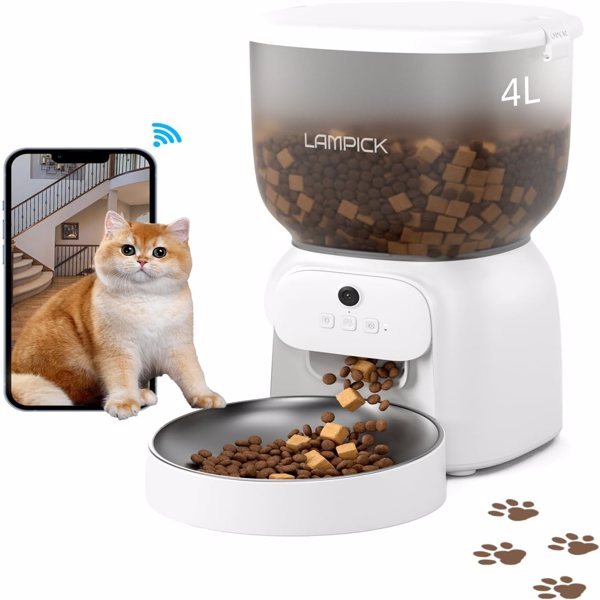 Automatic Cat Feeder With Camera,