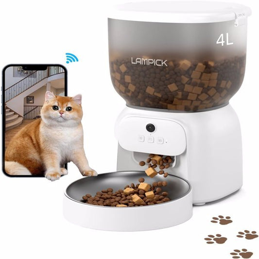 Automatic Cat Feeder With Camera,