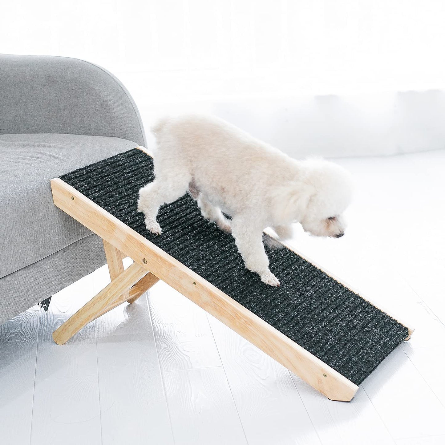 Pet Sofa Dog Ramp Ladder Adjustable Angle