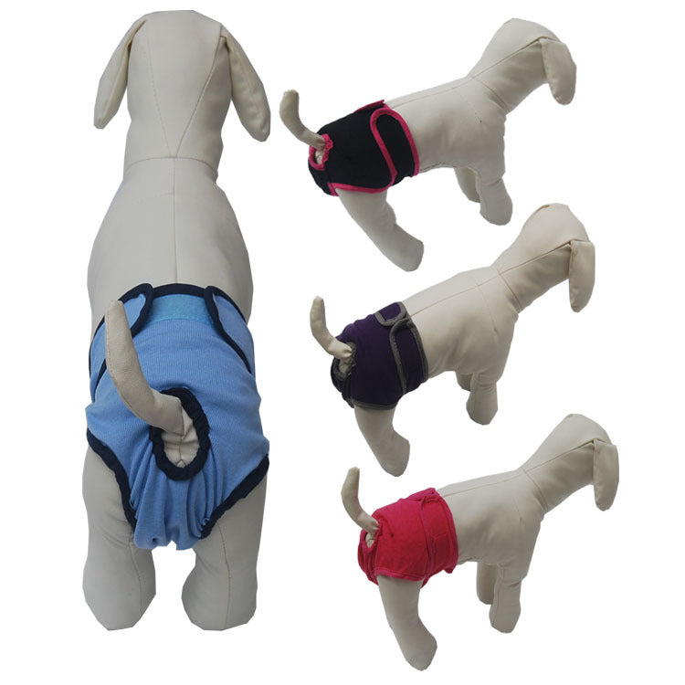 Dog Shorts Puppy Physiological Diapers Waterproof Adjustable