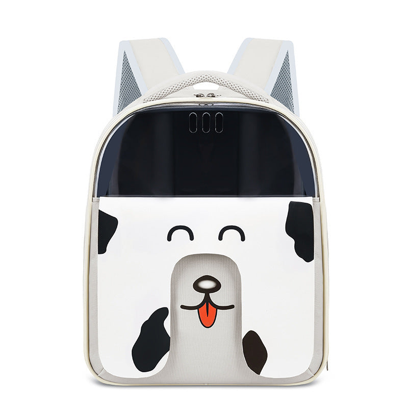 Large Capacity Backpack Portable Pet Bag Outdoor Travel