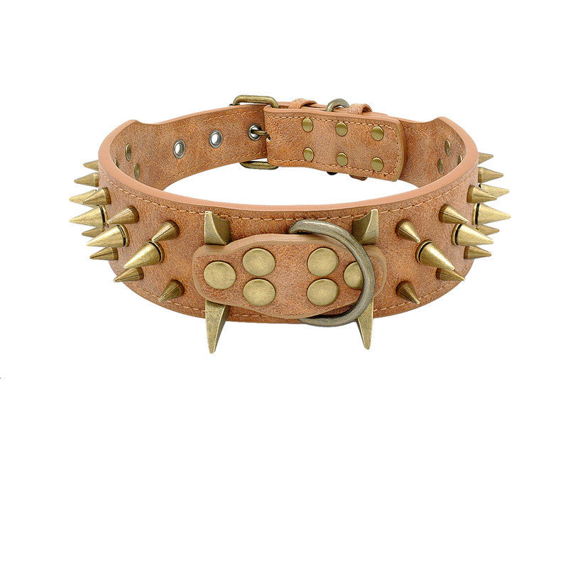 Dog Collar Pit Bull Cathrow Rivet Chain