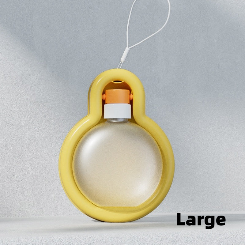 500ml Portable Pet Water Bottle Sealed Travel Fold Drinking Bowl Outdoor Water Dispenser