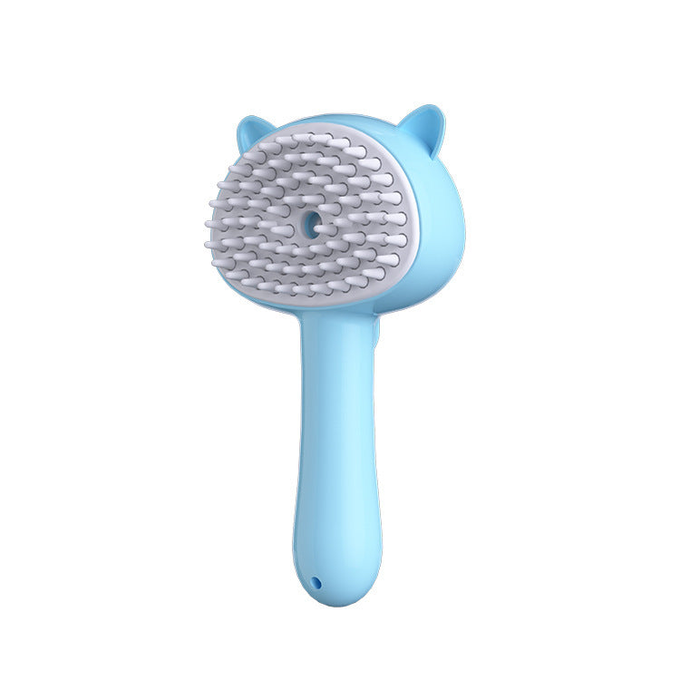 Pet Cleaning Brush With Mist Multifunctional Cat Grooming Brush Rechargeable