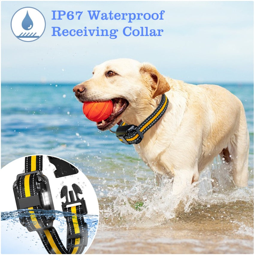 ElDog Pet Training Collar Rechargeable Waterproof Electric Shock Anti Bark R800m