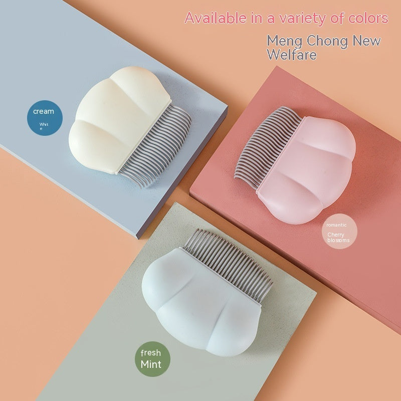 Comfortable Pet Lice Flea Combs Shedding Brush Shell Comb Removes Tangles For Dogs Rabbit Pets Products